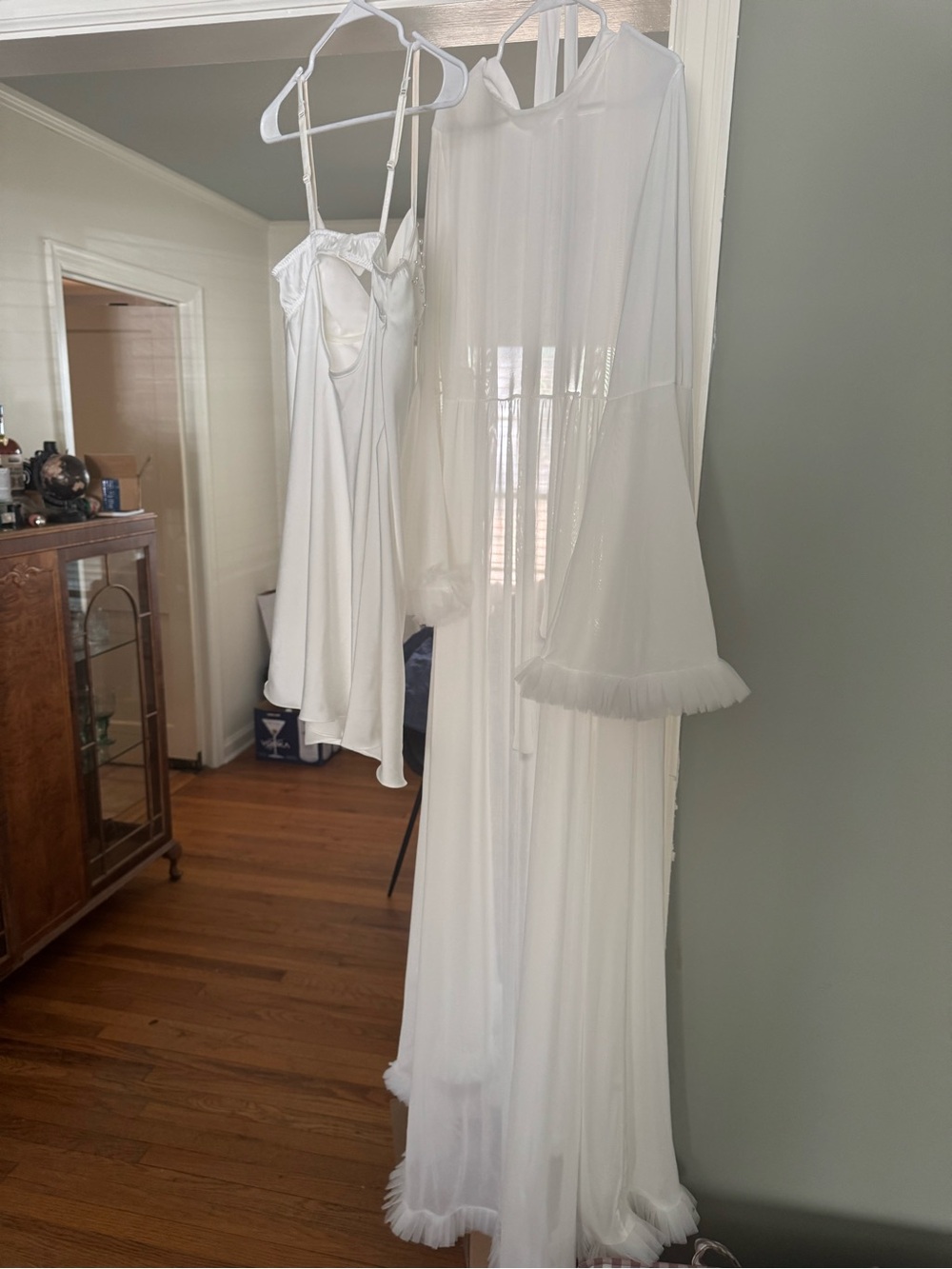The ROBE Getting Ready Set - Wedding Robe and Slip - Picture 2 of 6